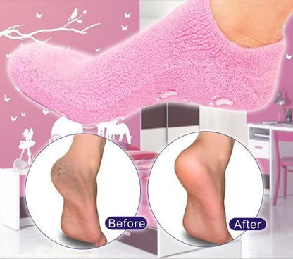 Winter Spa Gel Socks